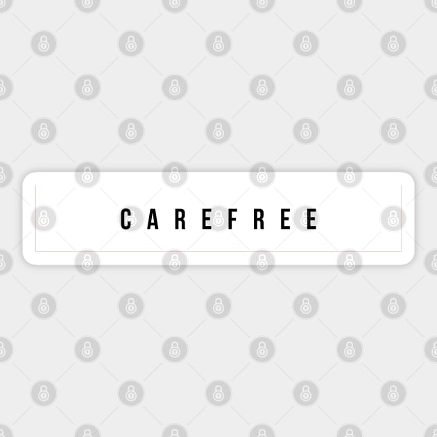 Carefree Sticker by abrill-official